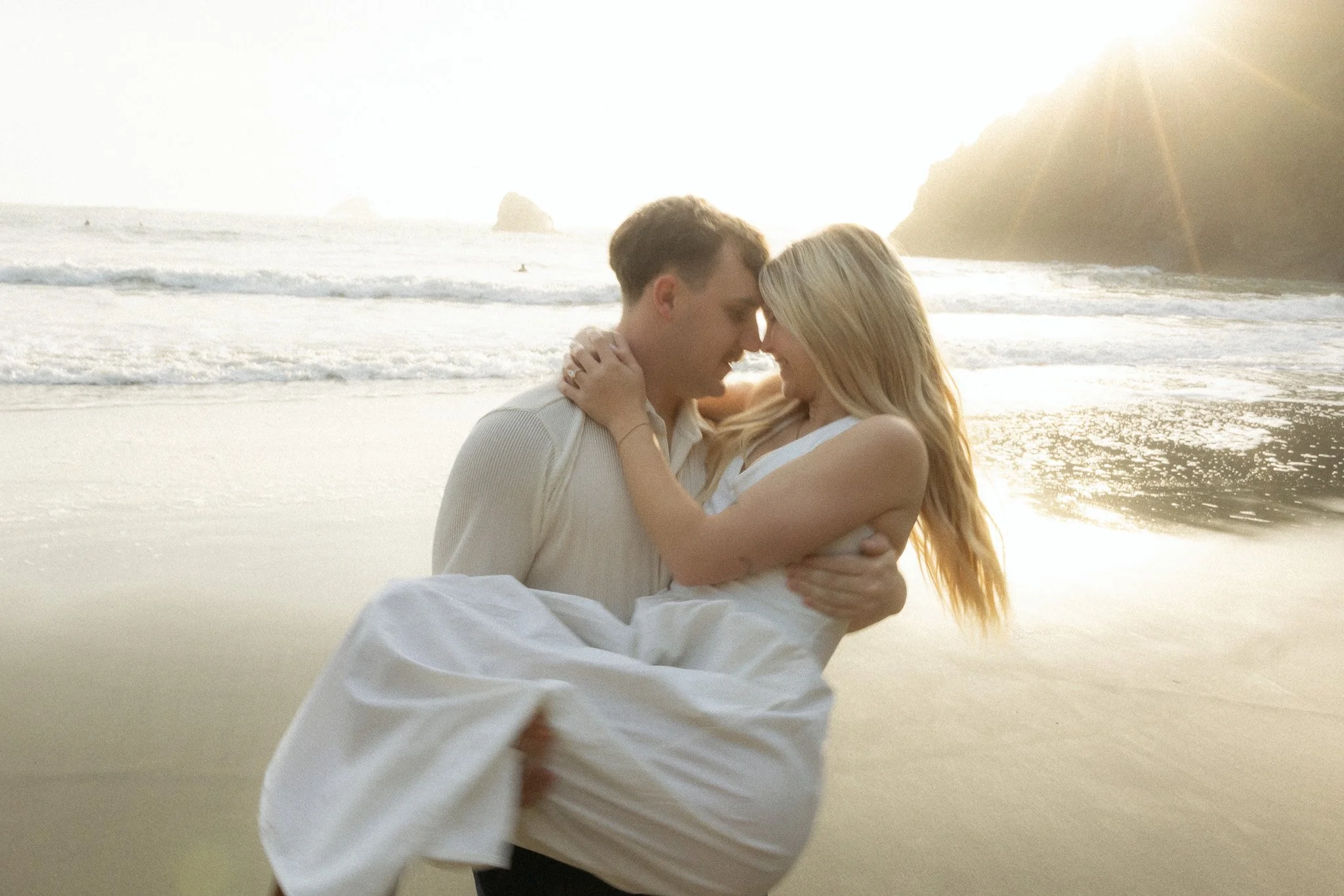 Surprise Engagement in Trinidad, California