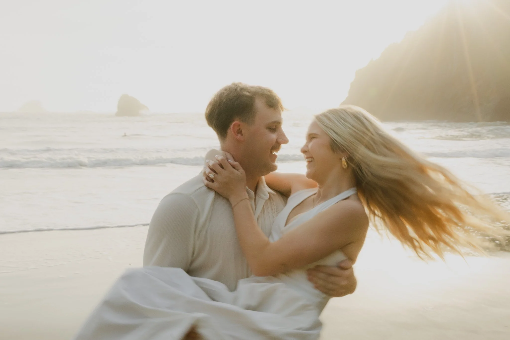 Surprise Engagement in Trinidad, California