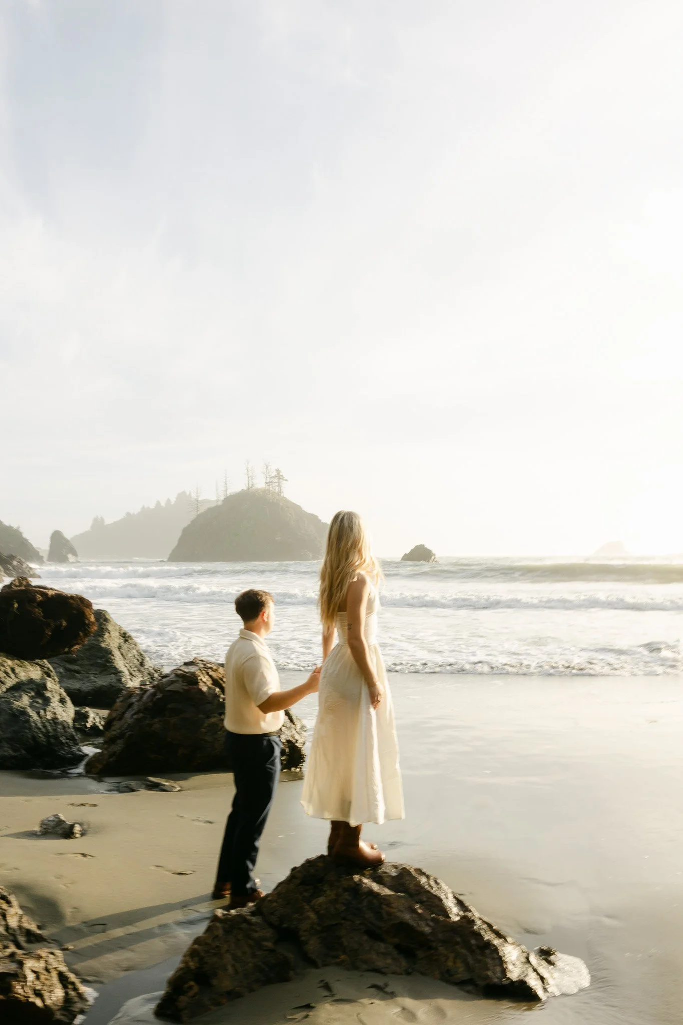 Surprise Engagement in Trinidad, California