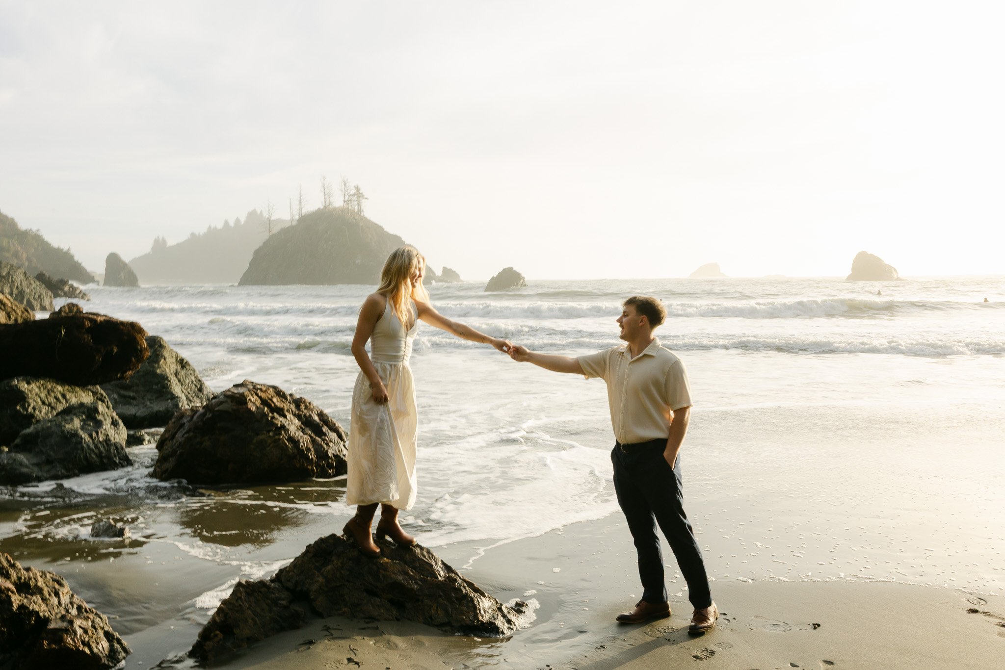 Surprise Engagement in Trinidad, California