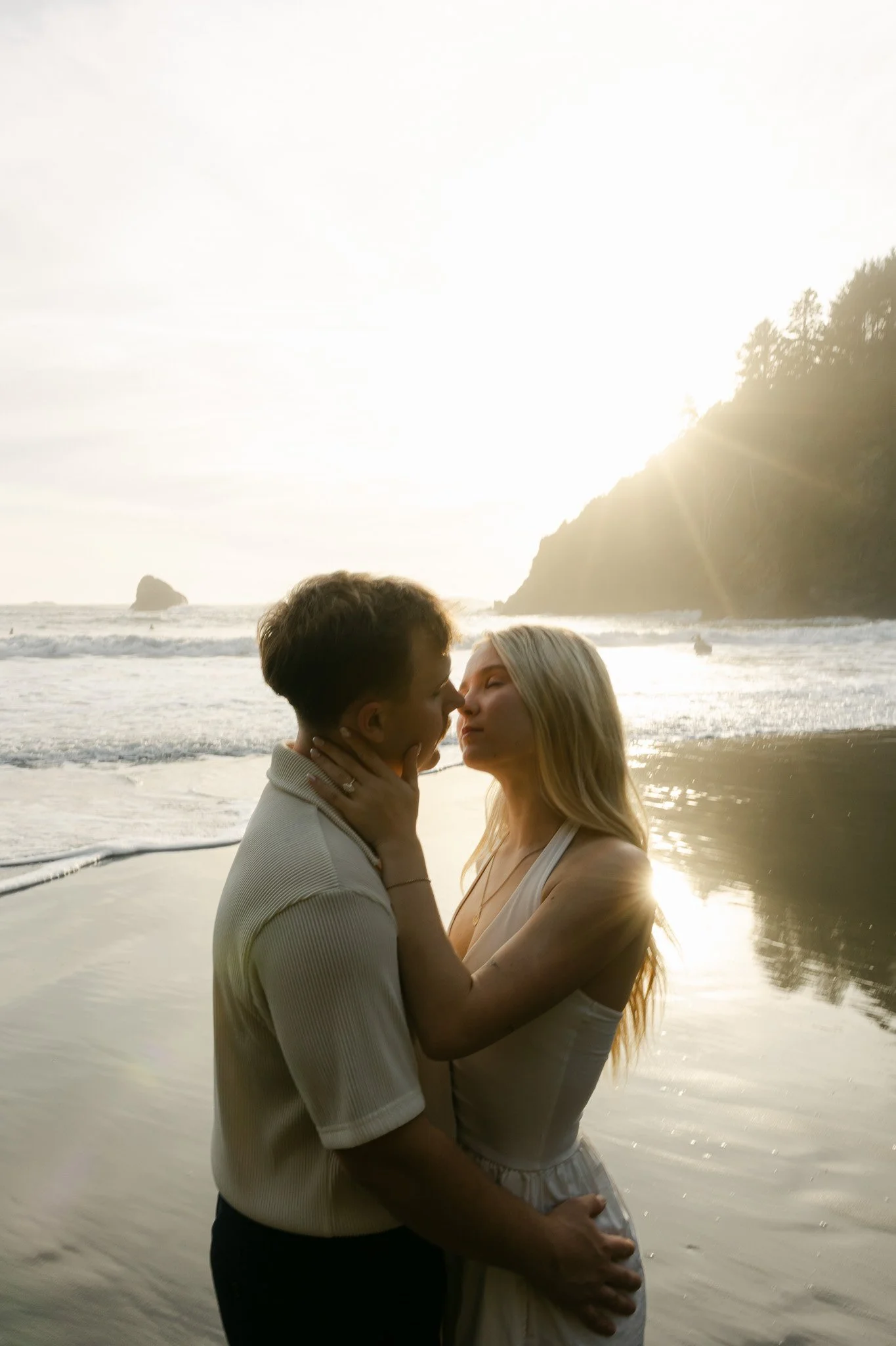 Surprise Engagement in Trinidad, California