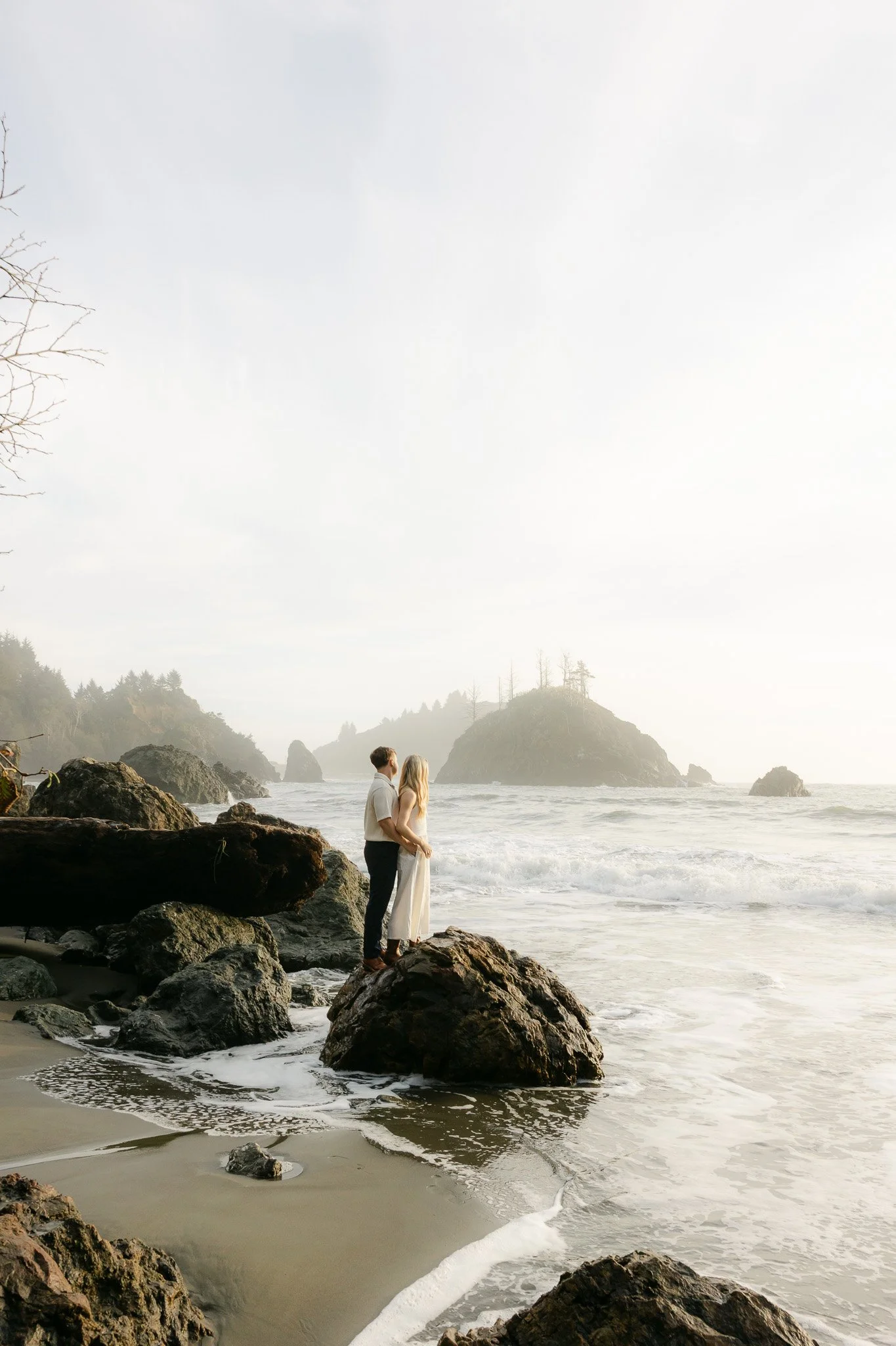 Surprise Engagement in Trinidad, California