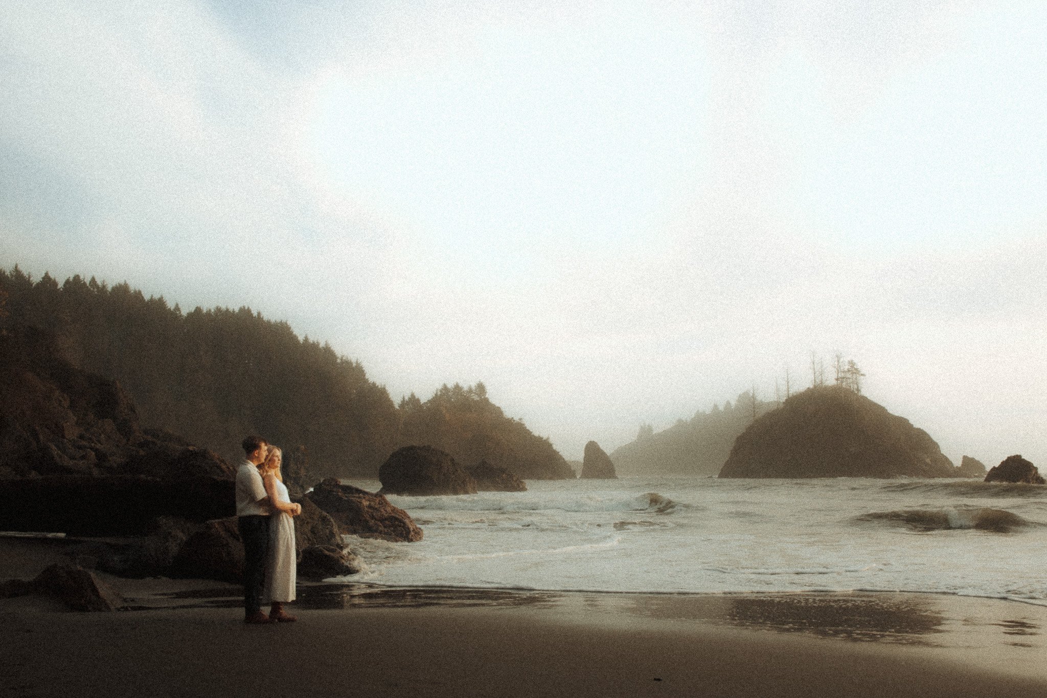 Surprise Engagement in Trinidad, California