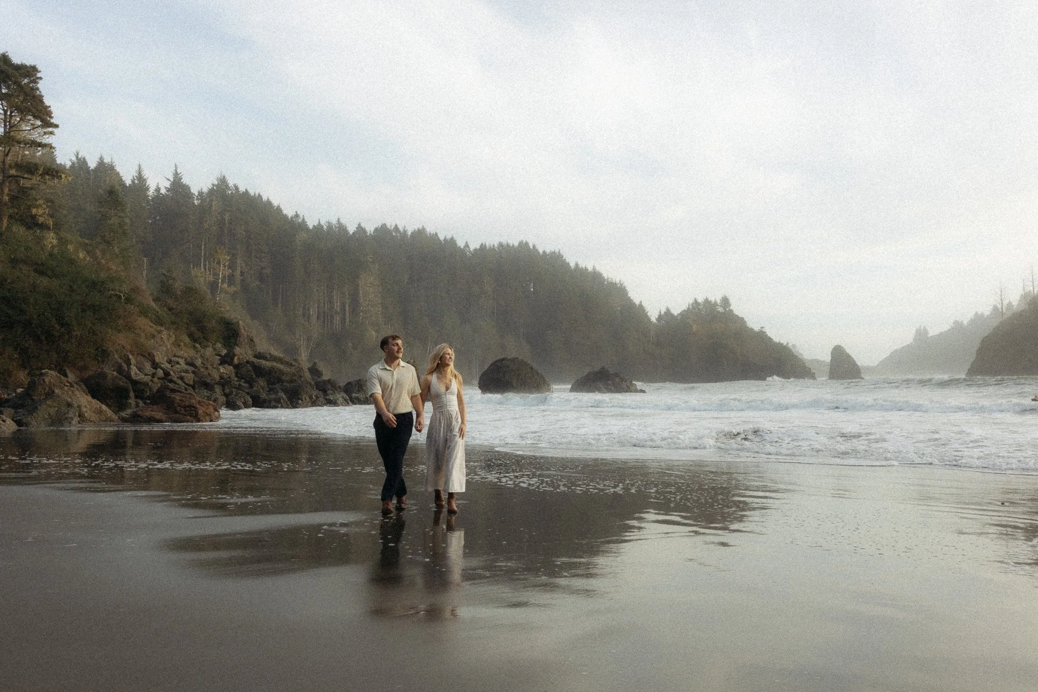 Surprise Engagement in Trinidad, California