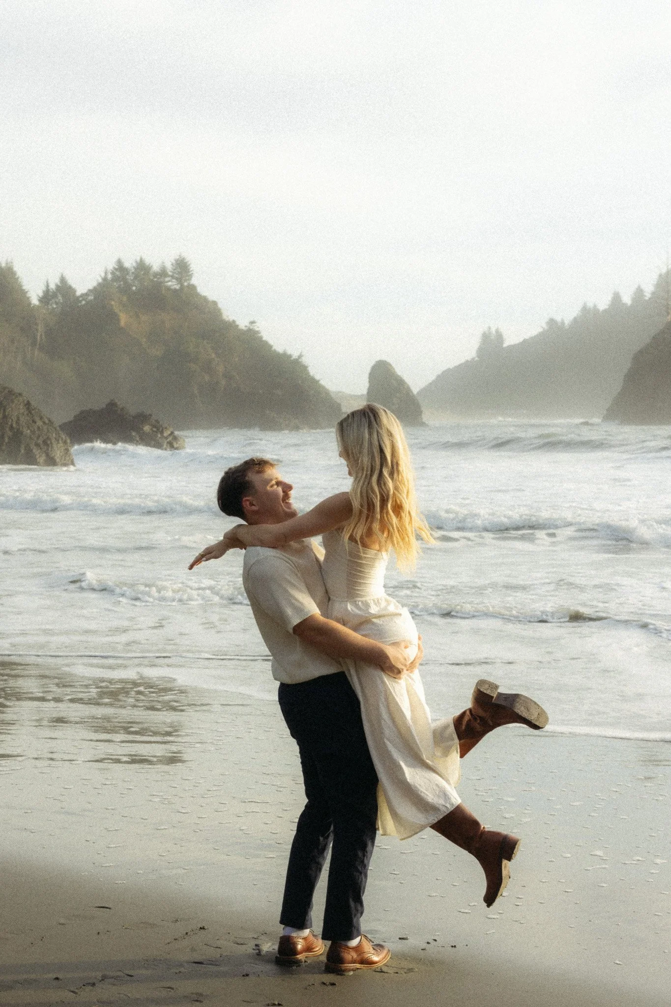 Surprise Engagement in Trinidad, California