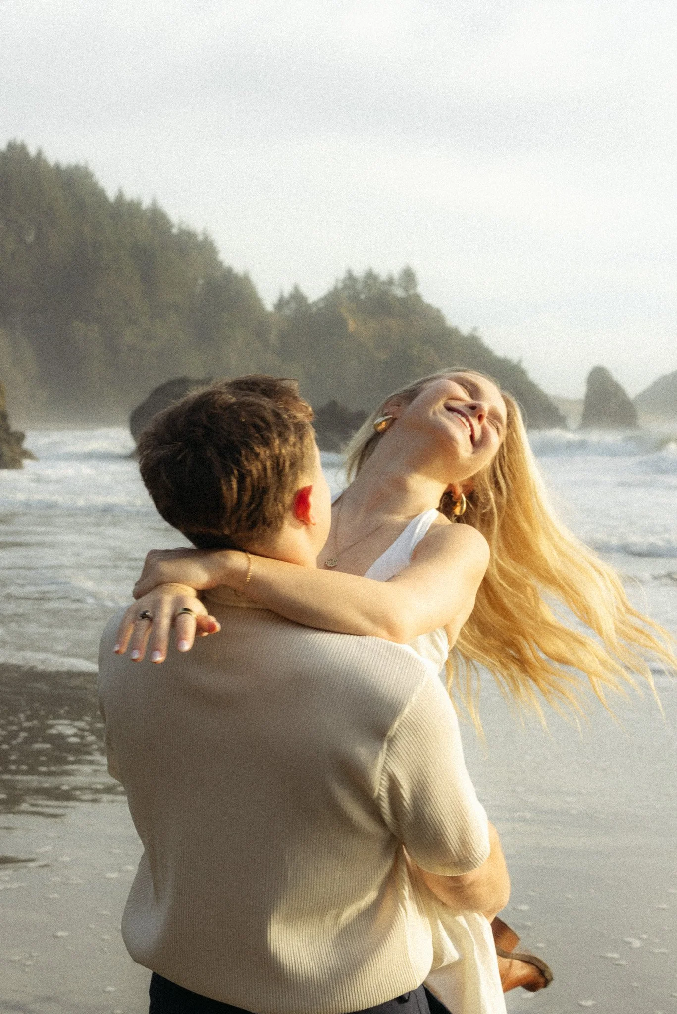 Surprise Engagement in Trinidad, California