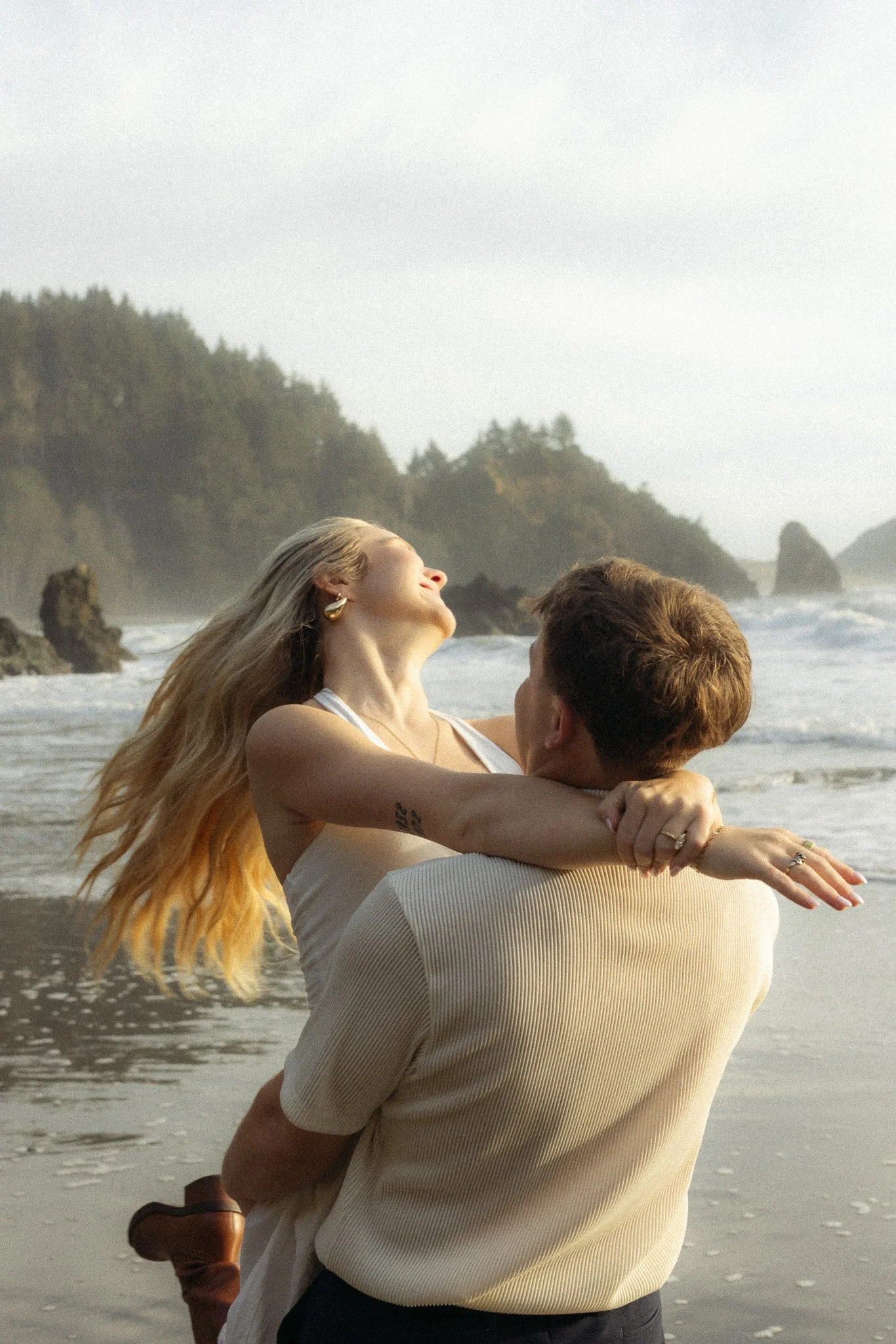 Surprise Engagement in Trinidad, California