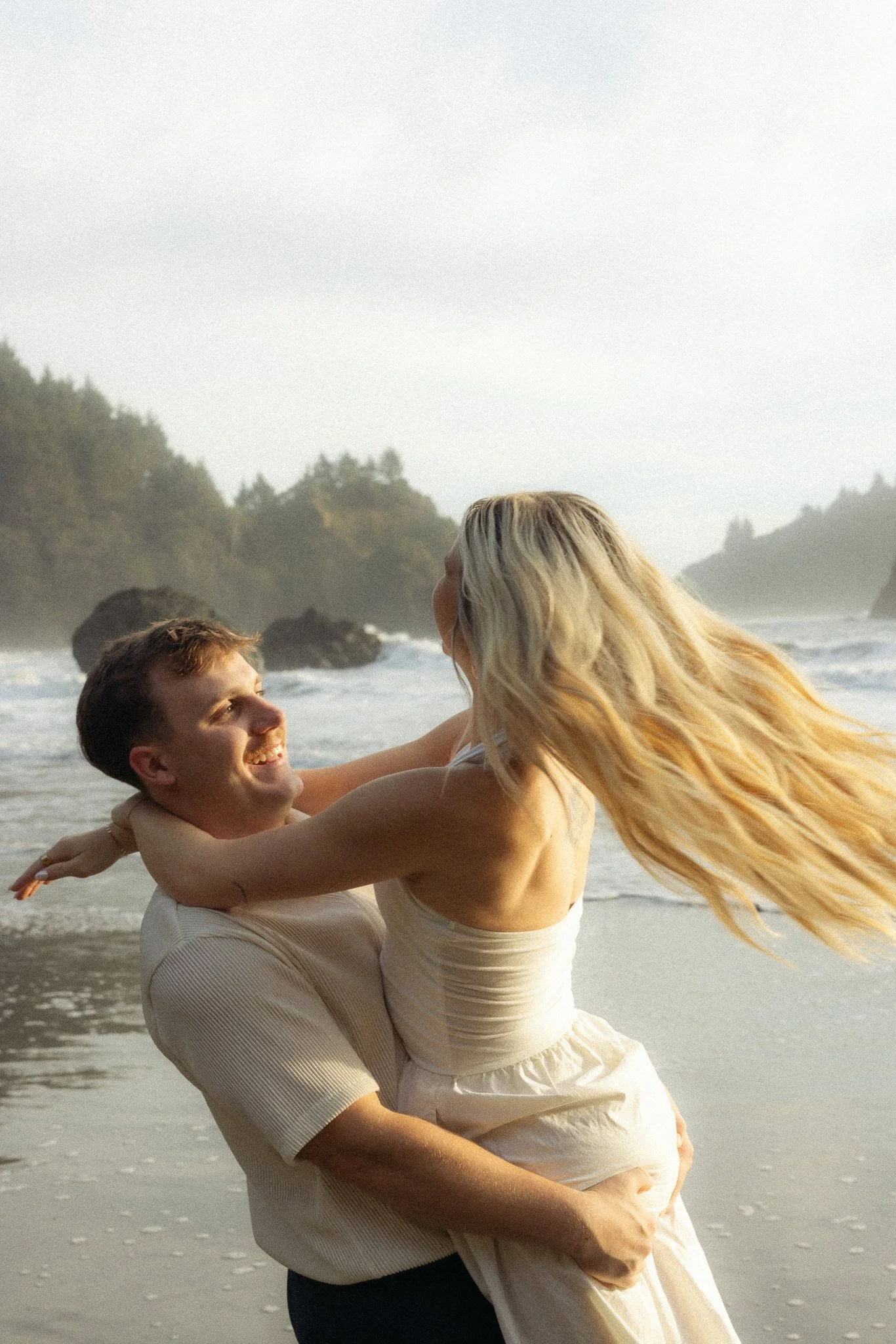 Surprise Engagement in Trinidad, California