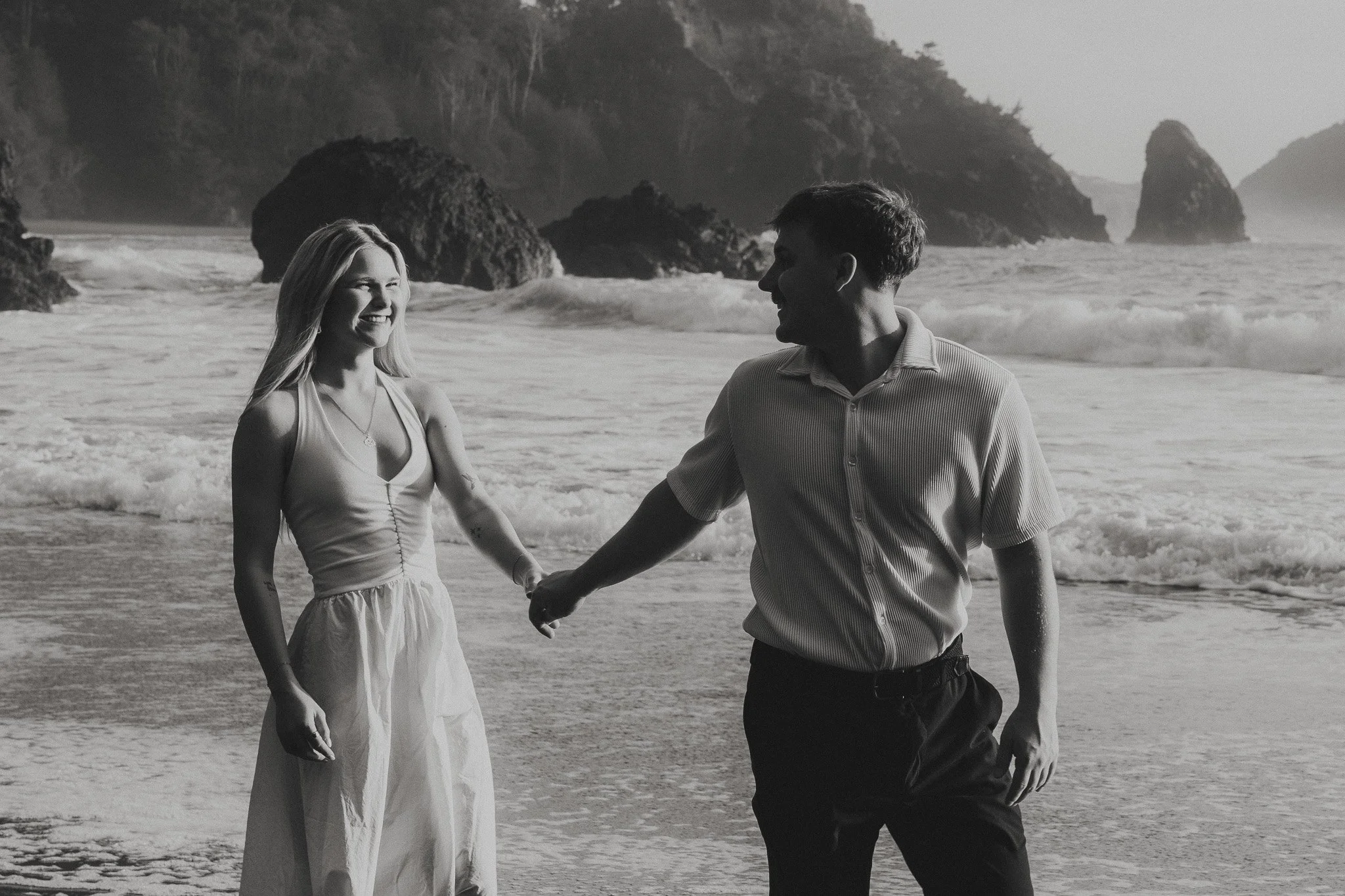 Surprise Engagement in Trinidad, California