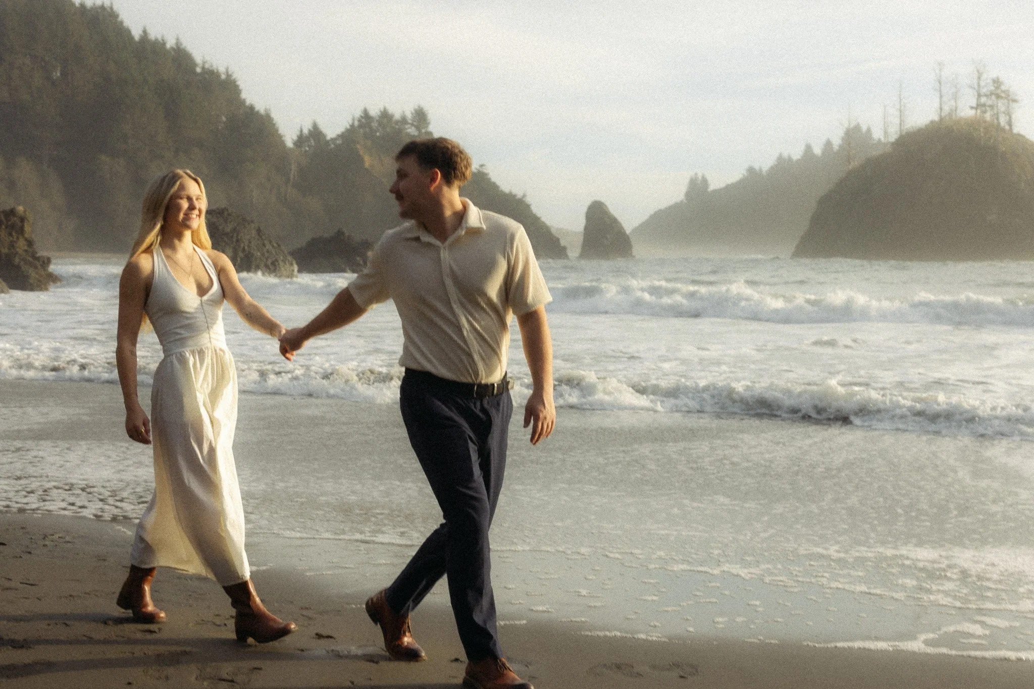 Surprise Engagement in Trinidad, California