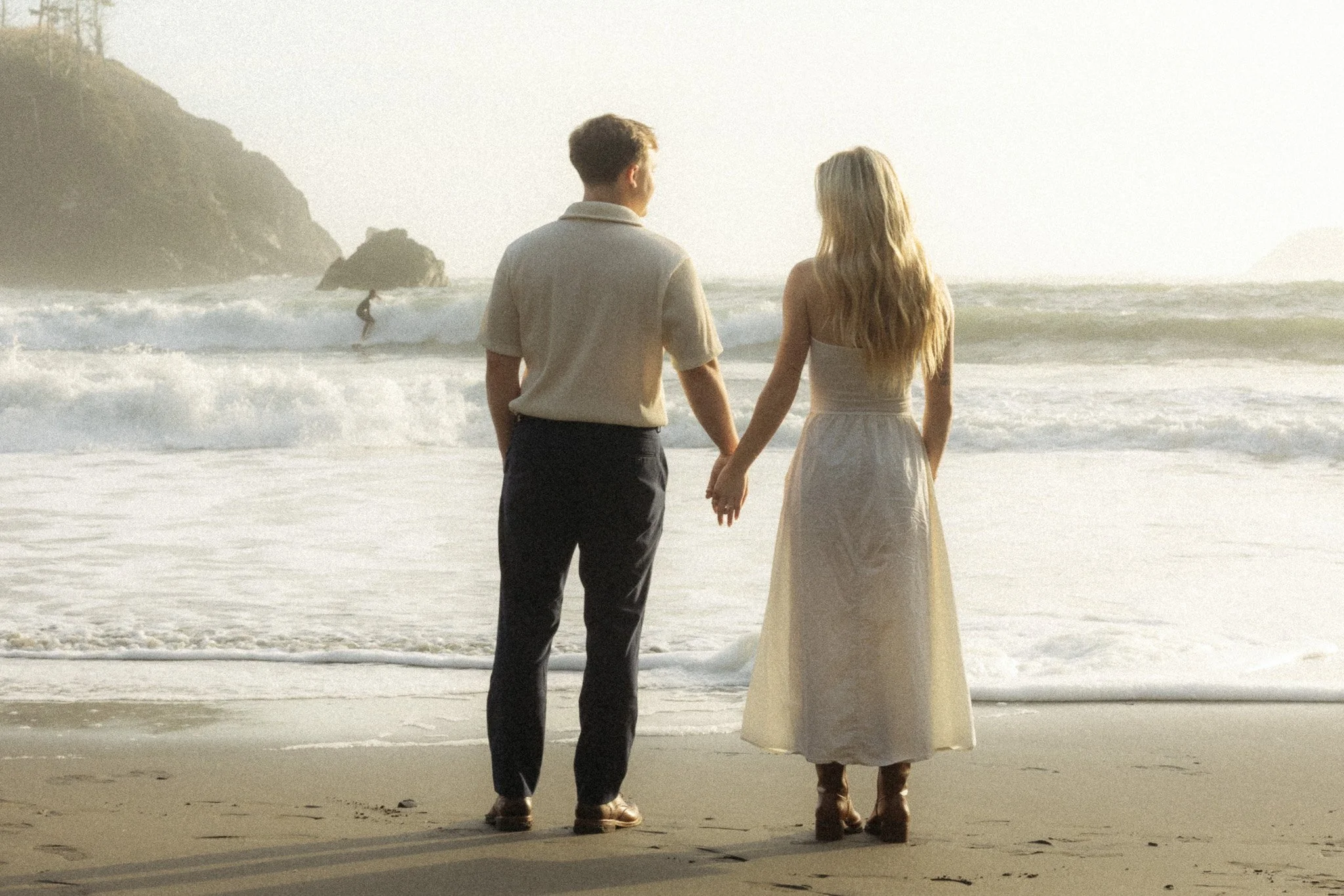 Surprise Engagement in Trinidad, California