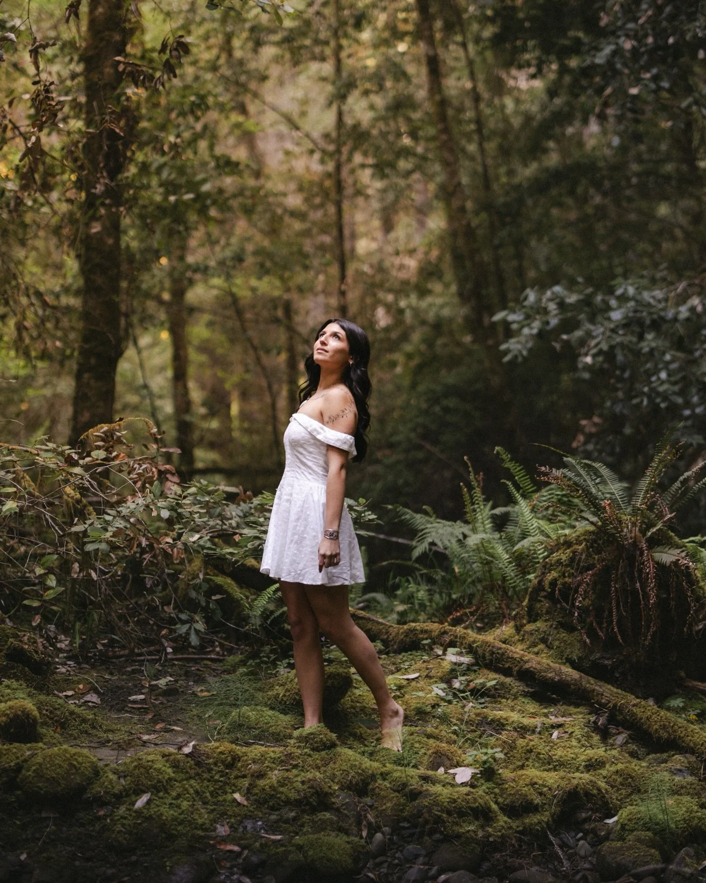 Sofia came all the way from Sacramento with a vision for her senior photos&mdash;moody, whimsical, and less traditional. They chose the Humboldt redwoods and trusted me to bring it to life, which honestly had me so excited after hearing what they wer