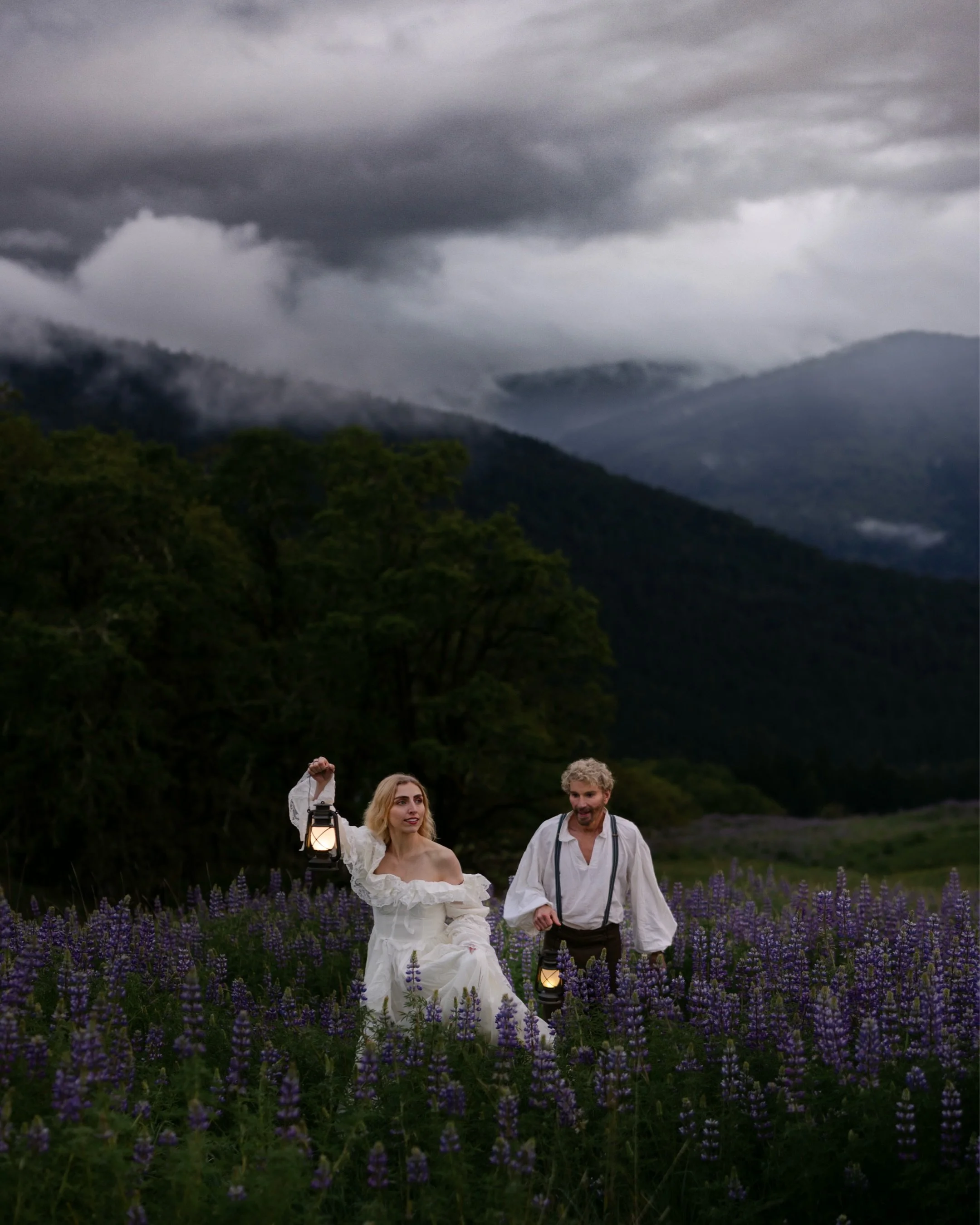 A lupine bloom with a touch of vintage whimsy.

If you&rsquo;ve ever dreamed of exchanging vows surrounded by wildflowers, this is your reminder that your elopement can be as simple and meaningful as you want it to be. 🤍

No crowded timeline. No exp