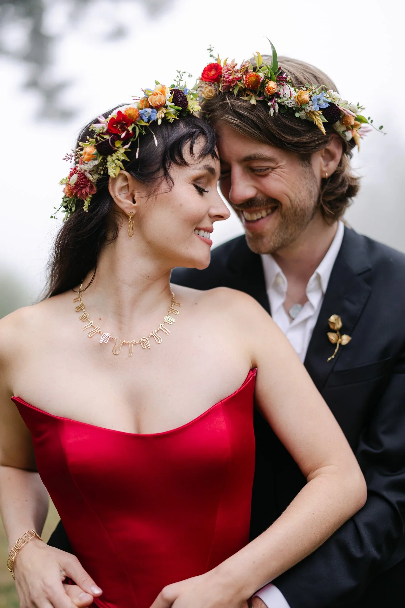A Romantic Redwood Garden Party Wedding in Humboldt County