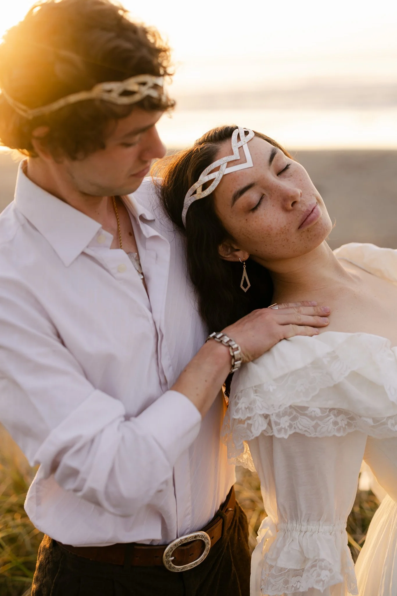 A Fairytale Elopement at the Beach | Part Two of Their Redwood and Coast Love Story