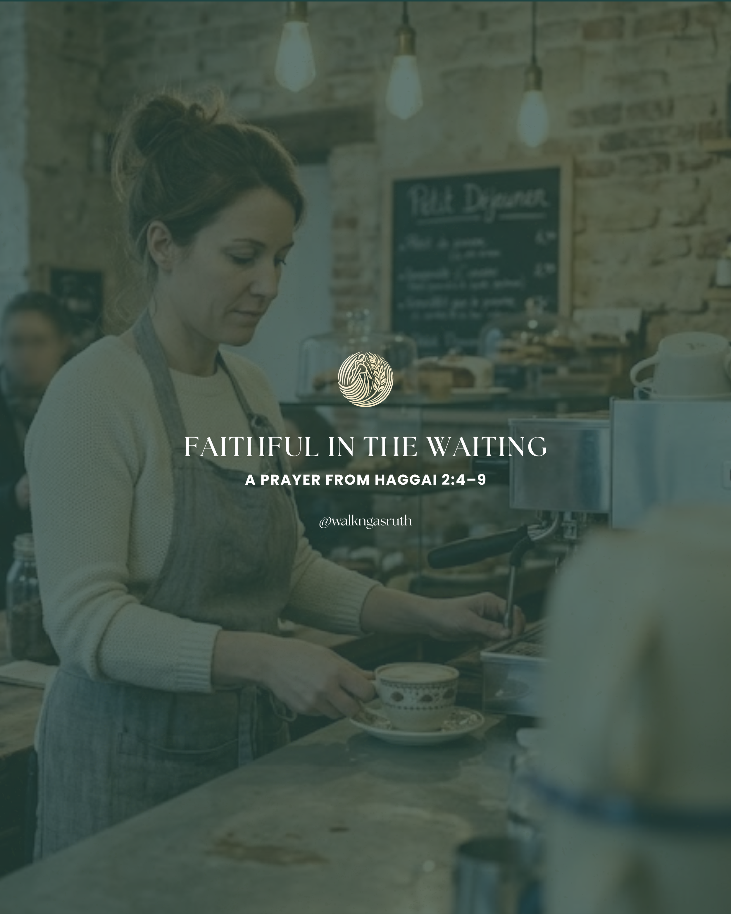 Weekly Prayer: A Prayer from Haggai 2:4-9