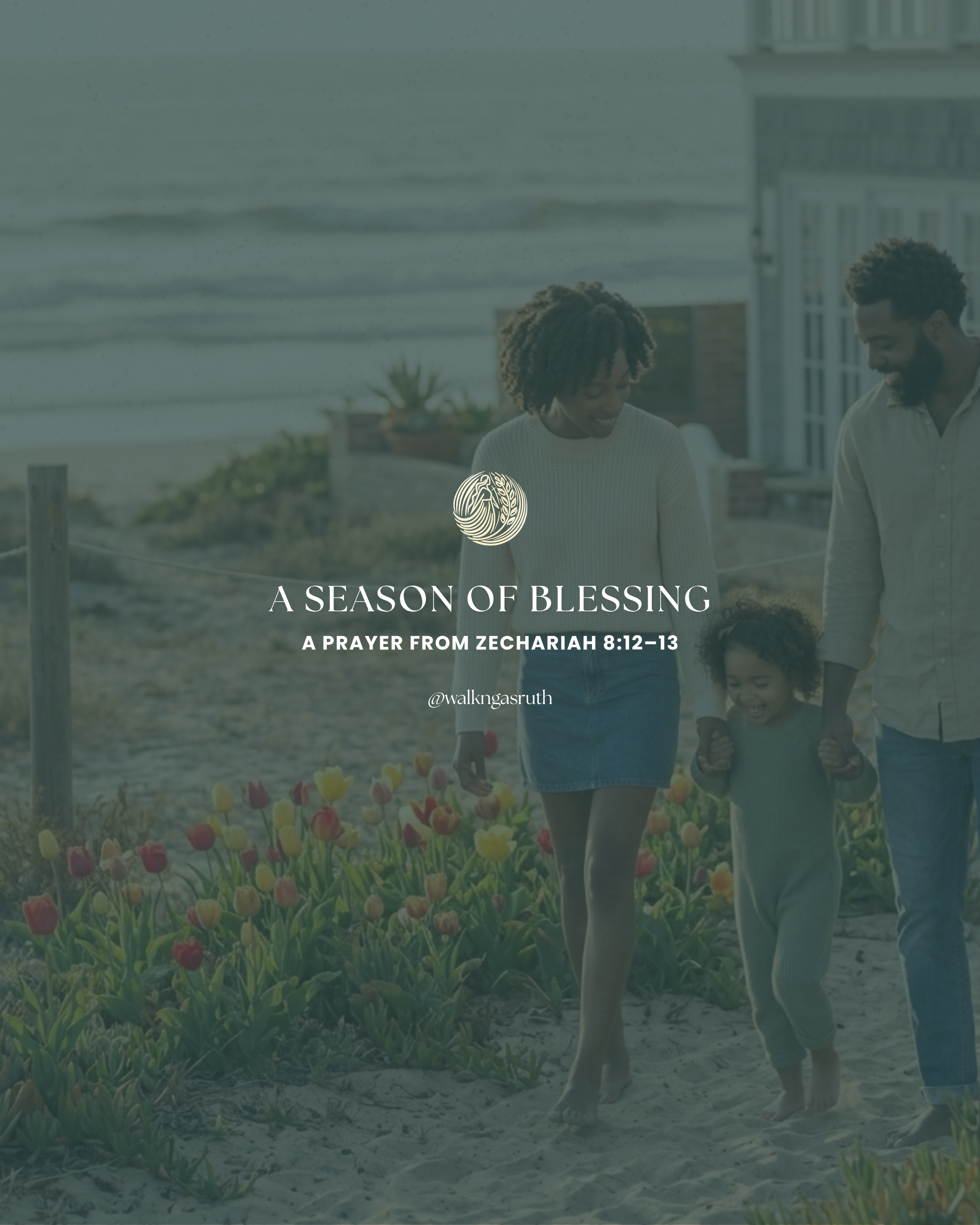 Weekly Prayer:  A Prayer from Zechariah 8:12-13