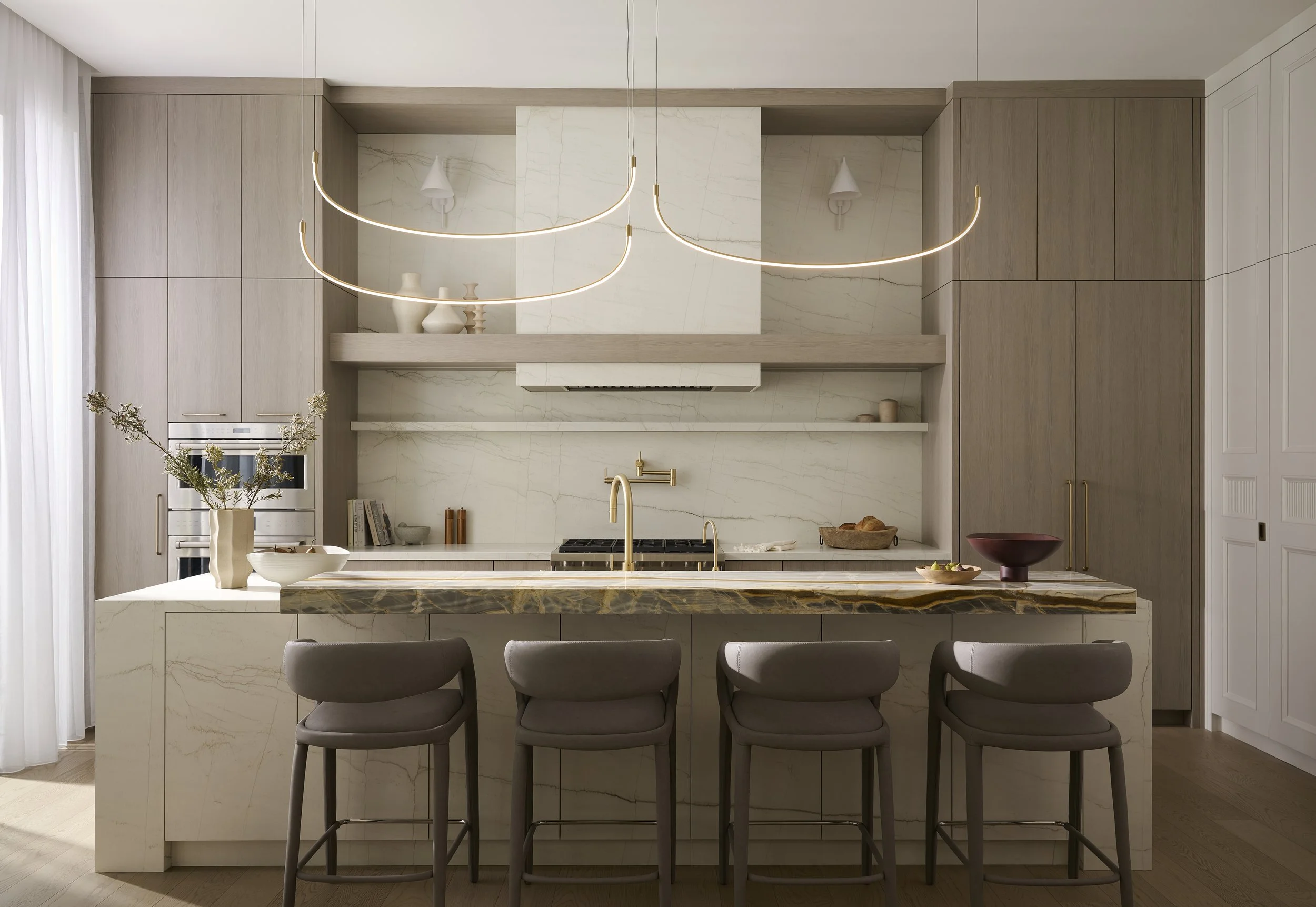 Tour A Newly Built Home With Contemporary, European-Inspired Style