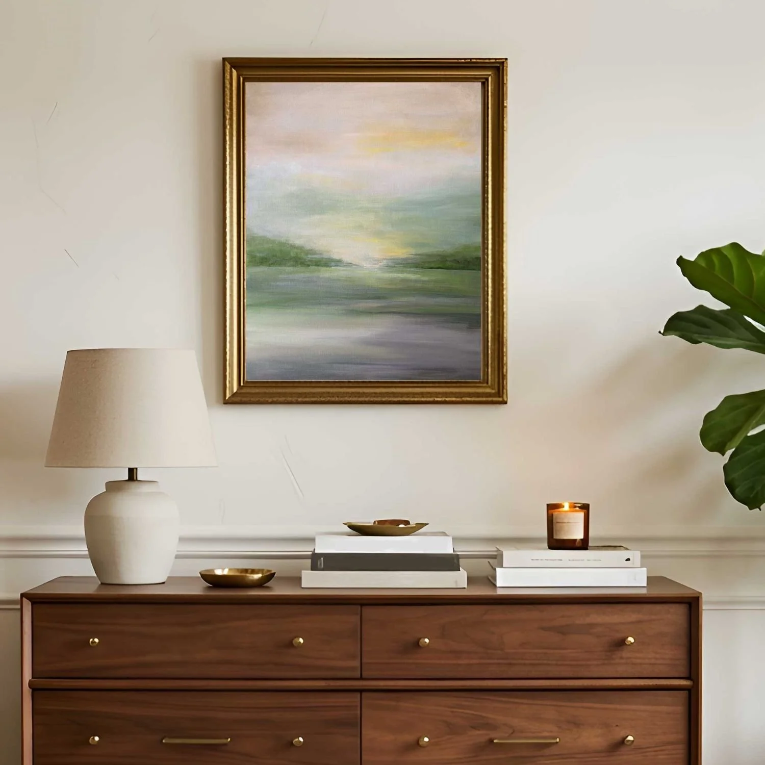 Pastoral in Green Archival Print