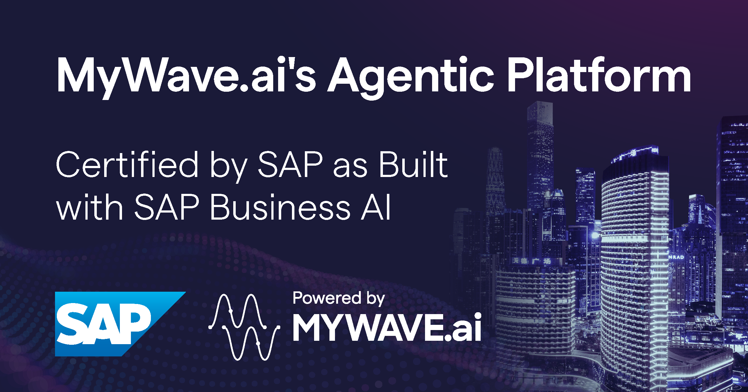 MyWave.ai: SAP-Certified AI Agents for the Enterprise