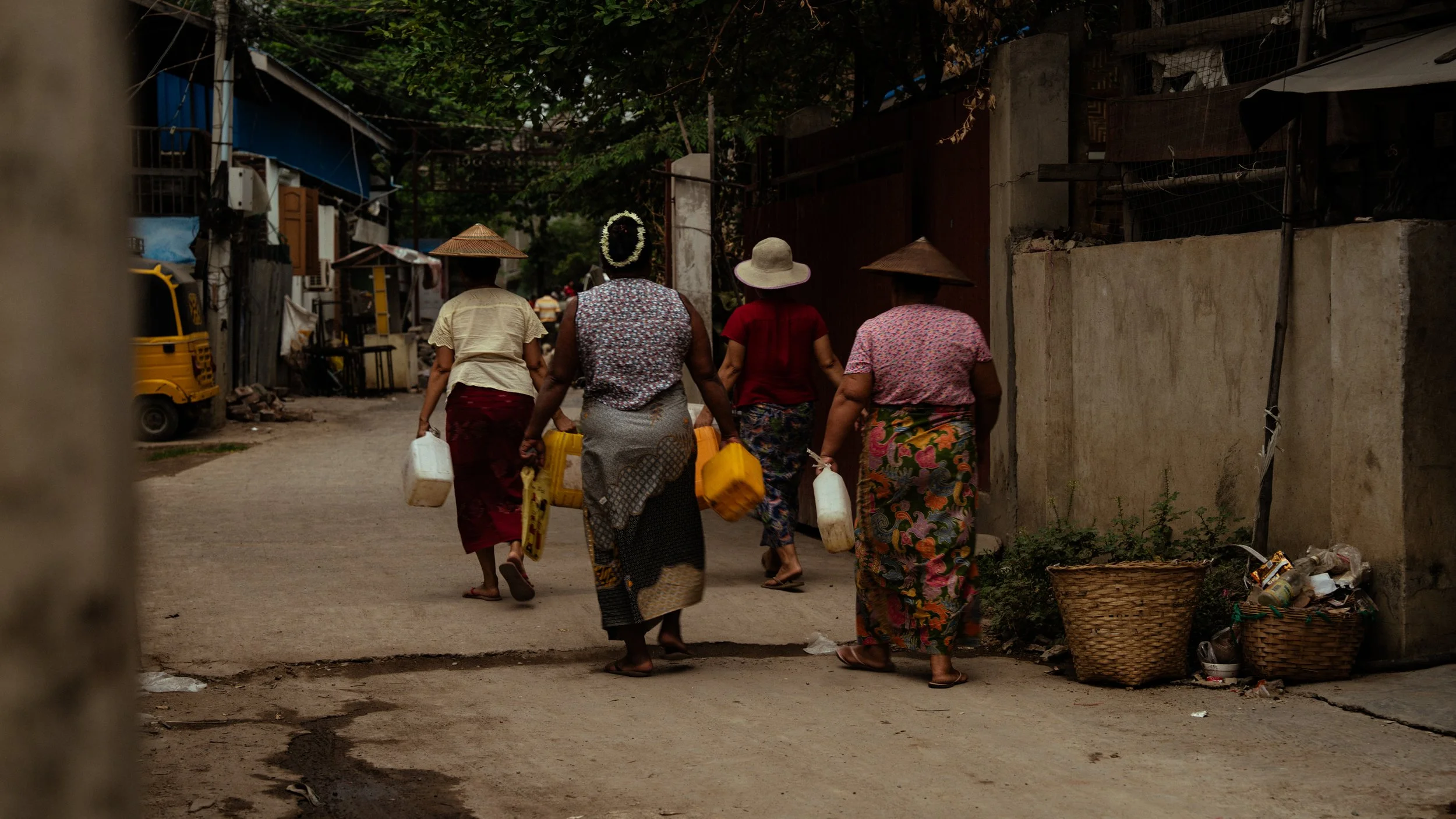 Women in Mandalay. Myanmar (Burma)