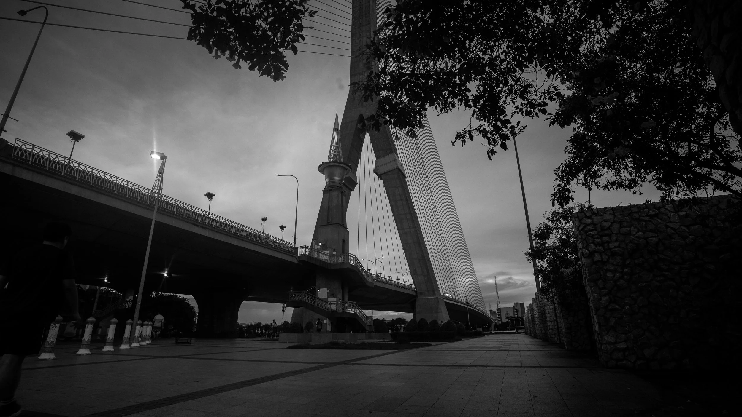 Rama VIII Bridge, Bangkok, Thailand