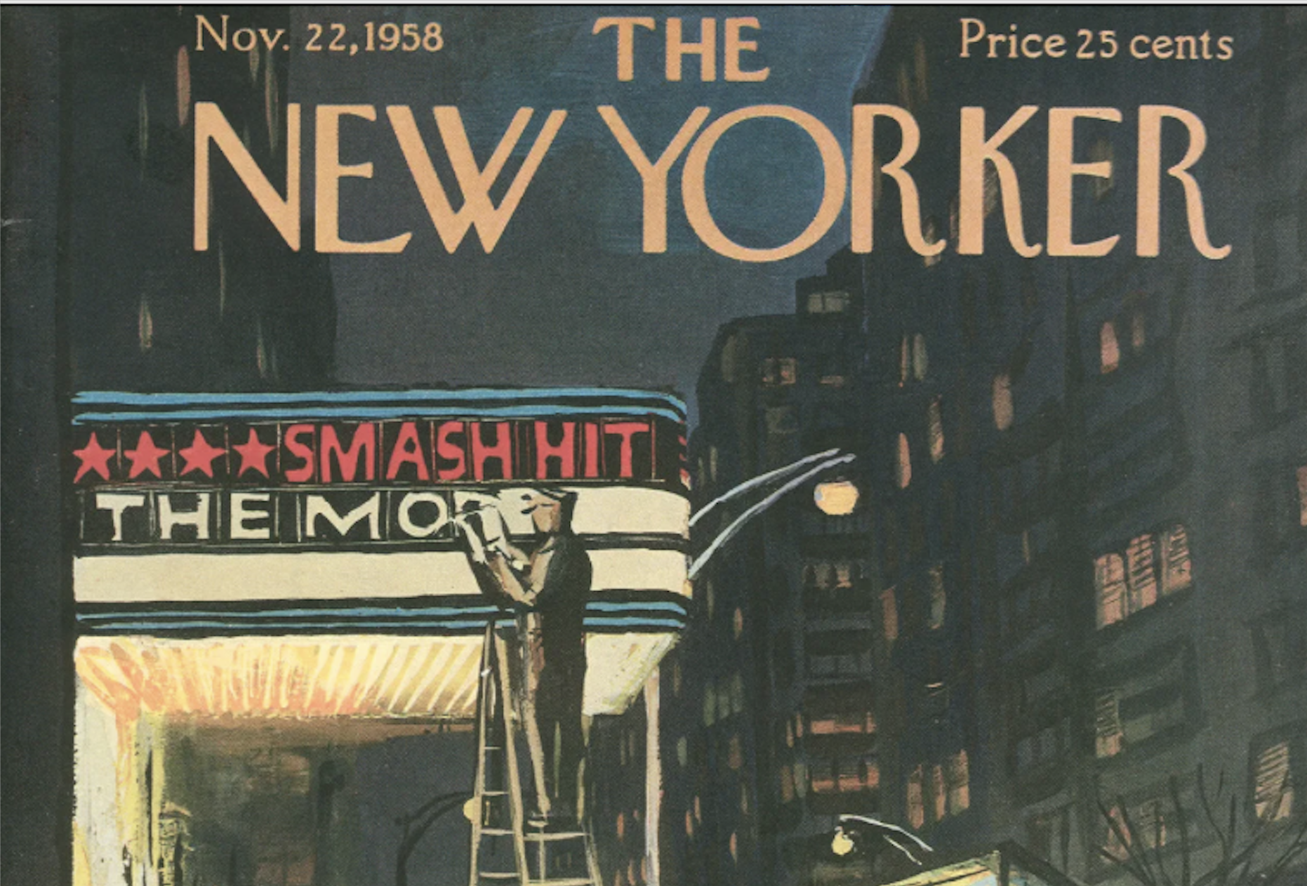 There, at the New Yorker