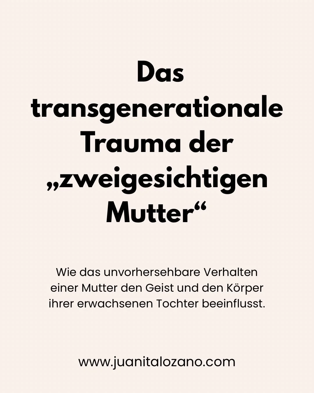 Die Maske der &bdquo;perfekten&ldquo; Mutter und das Echo in deinem Nervensystem. 

&bdquo;Wir werden nicht zu dem, was wir sind, sondern zu dem, was wir sein mussten, um zu &uuml;berleben.&ldquo; &ndash; Gabor Mat&eacute;.

Wenn du in einem Zuhause 