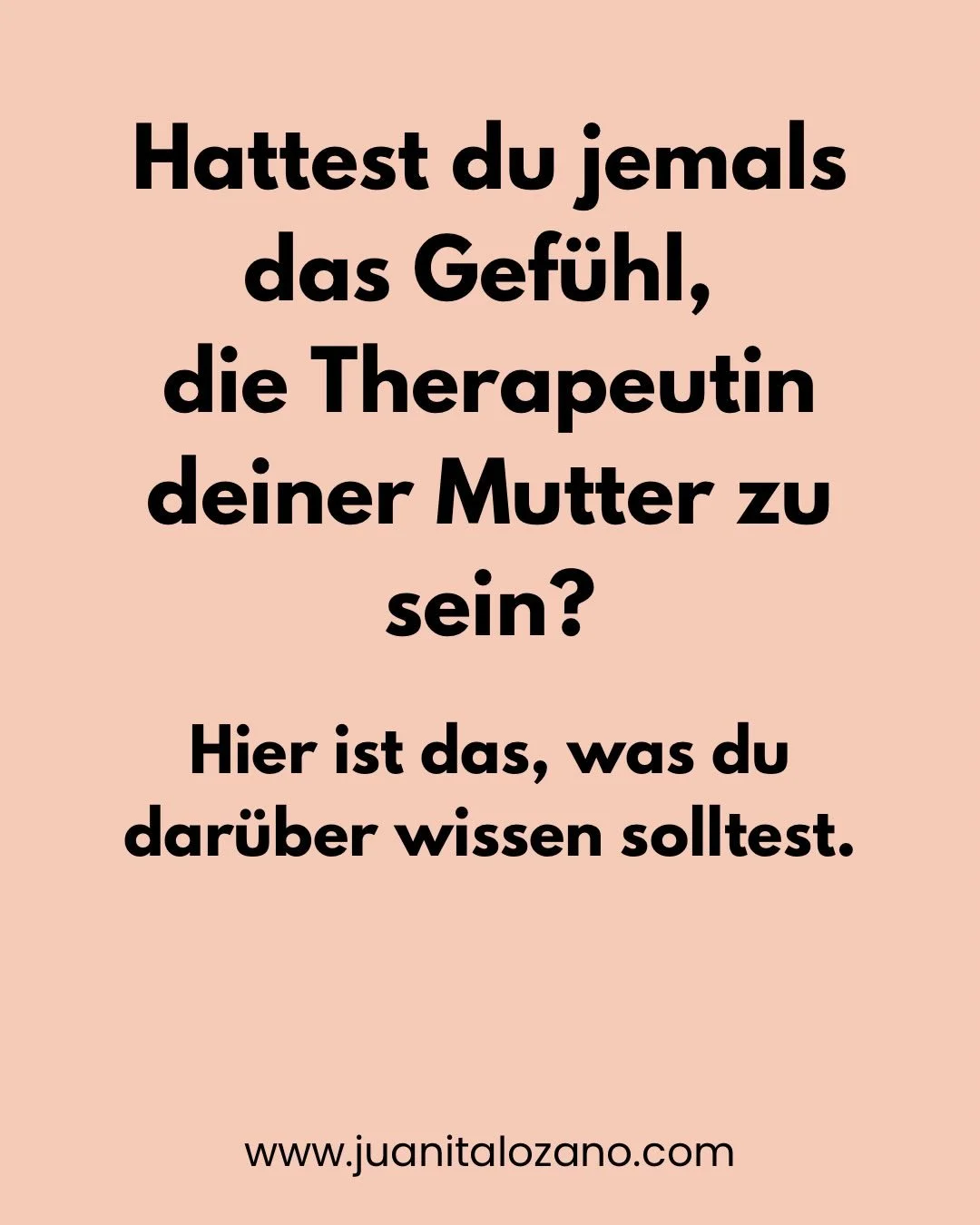 Kommt dir das bekannt vor? Schreib mir in die Kommentare, ob du dich als Kind auch oft wie &bdquo;die Erwachsene&ldquo; im Haus gef&uuml;hlt hast.