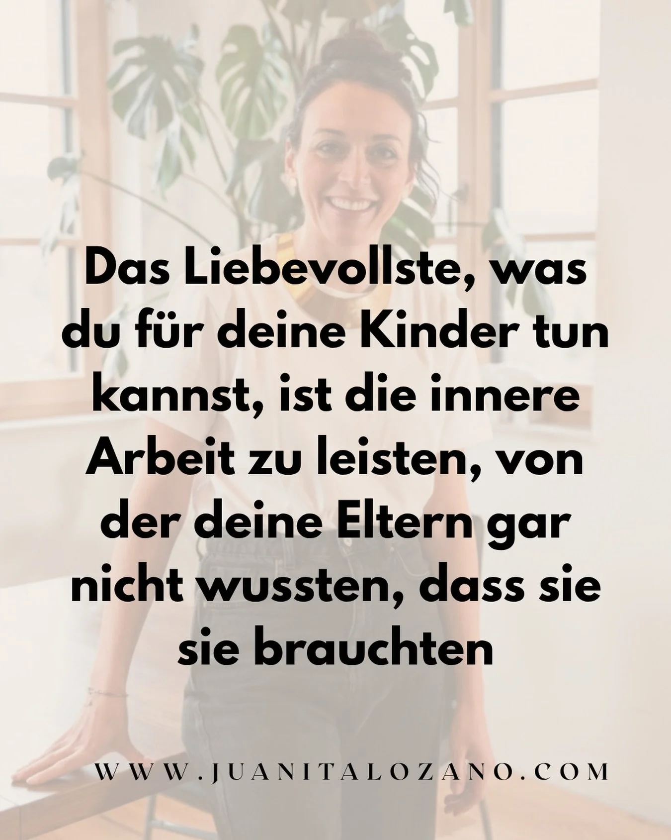 Es erfordert unheimlich viel Mut, in den Spiegel zu schauen und die Wunden zu heilen, die wir selbst nicht verursacht haben. Unsere Eltern haben oft ihr Bestes gegeben &ndash; mit den Werkzeugen, die sie damals hatten. Aber wir d&uuml;rfen heute gena