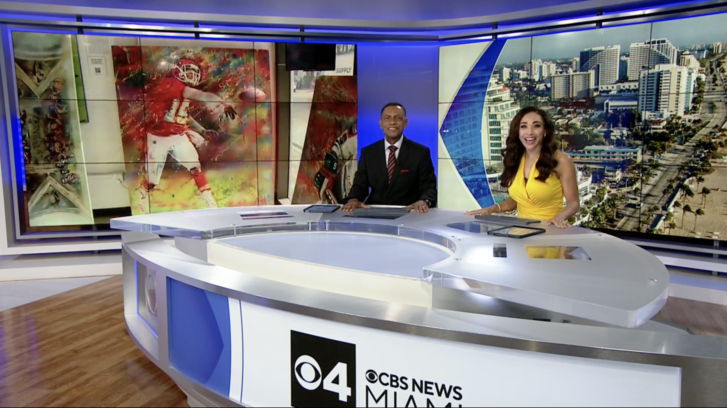 CBS4: New Miami Exhibit brings together Sports and Fine Art
