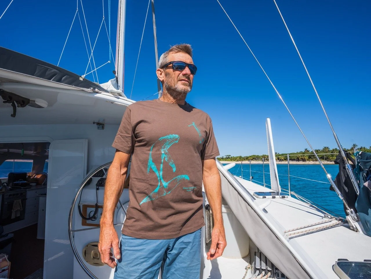 Whale Dreaming tee - mens
