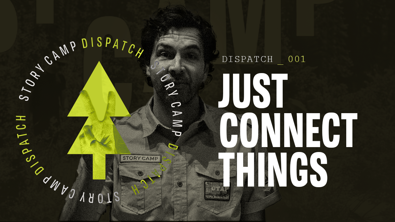 "Creativity is just connecting things."