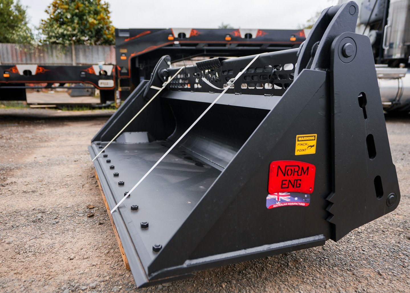 Enhance your machinery&rsquo;s capabilities with the Norm Engineering 4-in-1 Bucket. Its innovative design allows for efficient material handling, reducing the need for multiple attachments. Ideal for various applications, this bucket is a valuable a