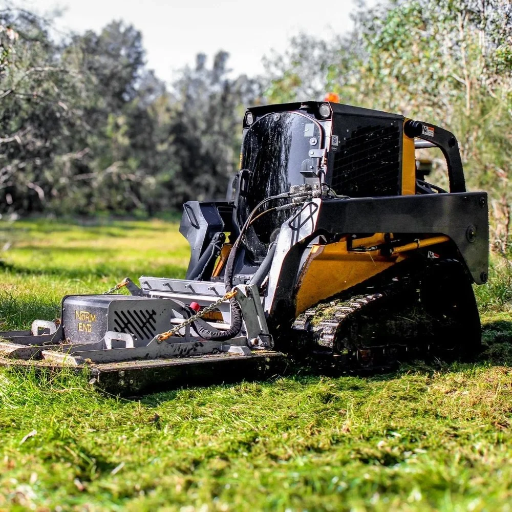 Need attachments fast? We&rsquo;ve got them.
From buckets to brooms, slashers to rakes &mdash; Tri Clark Brothers has a full range of heavy-duty attachments in stock and ready to go. No long waits, no backorders, just quality gear you can pick up or 
