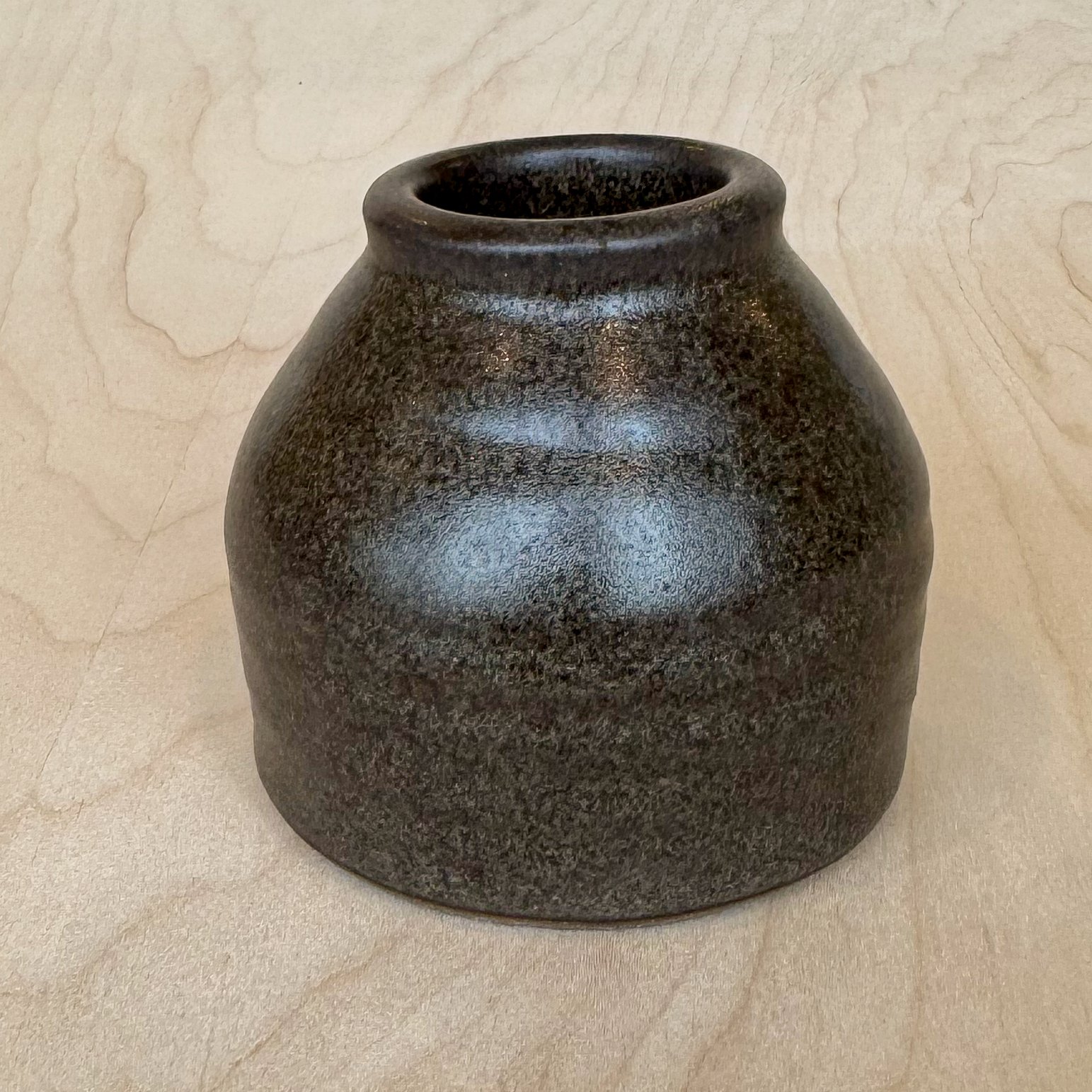 Inkwell Vase: Charcoal