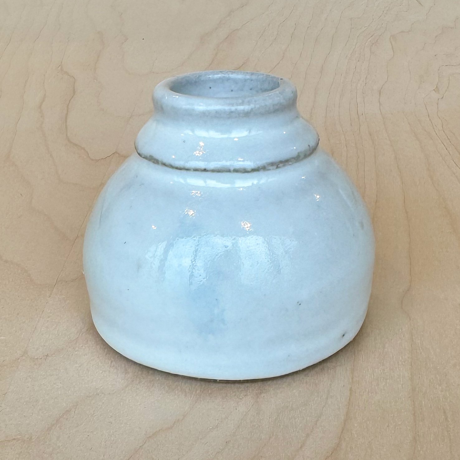 Inkwell Vase: White