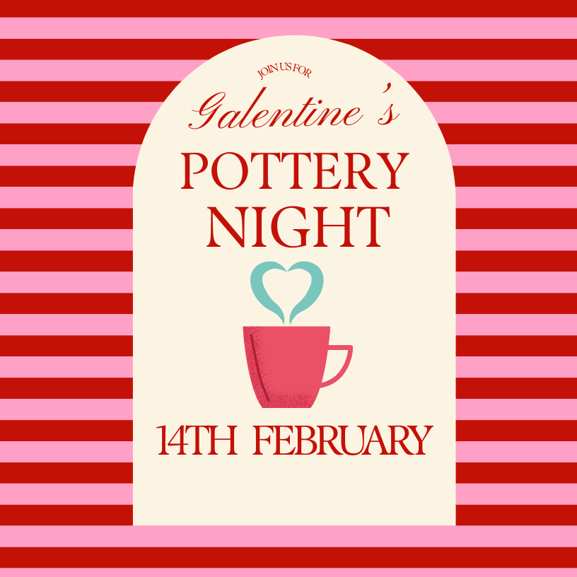 Galentines Pottery Night