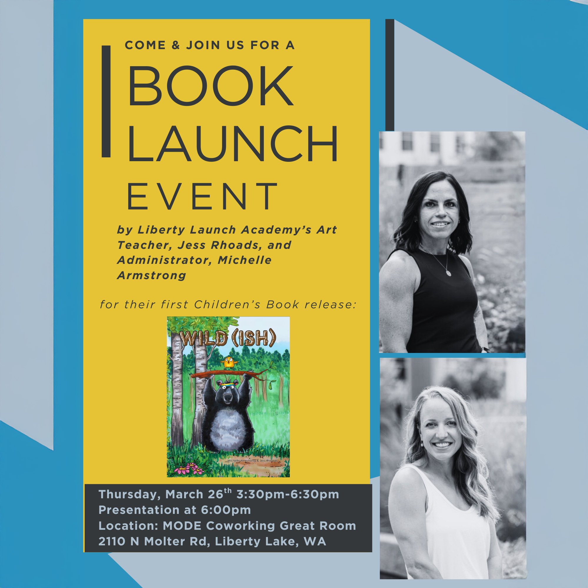 Wild(ish) Children's Book Launch Event