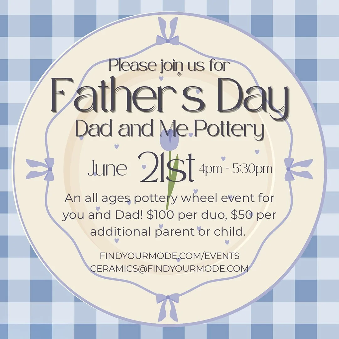 Dad & Me Father's Day Pottery