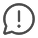 A black and white icon of a speech bubble with a smiley face.