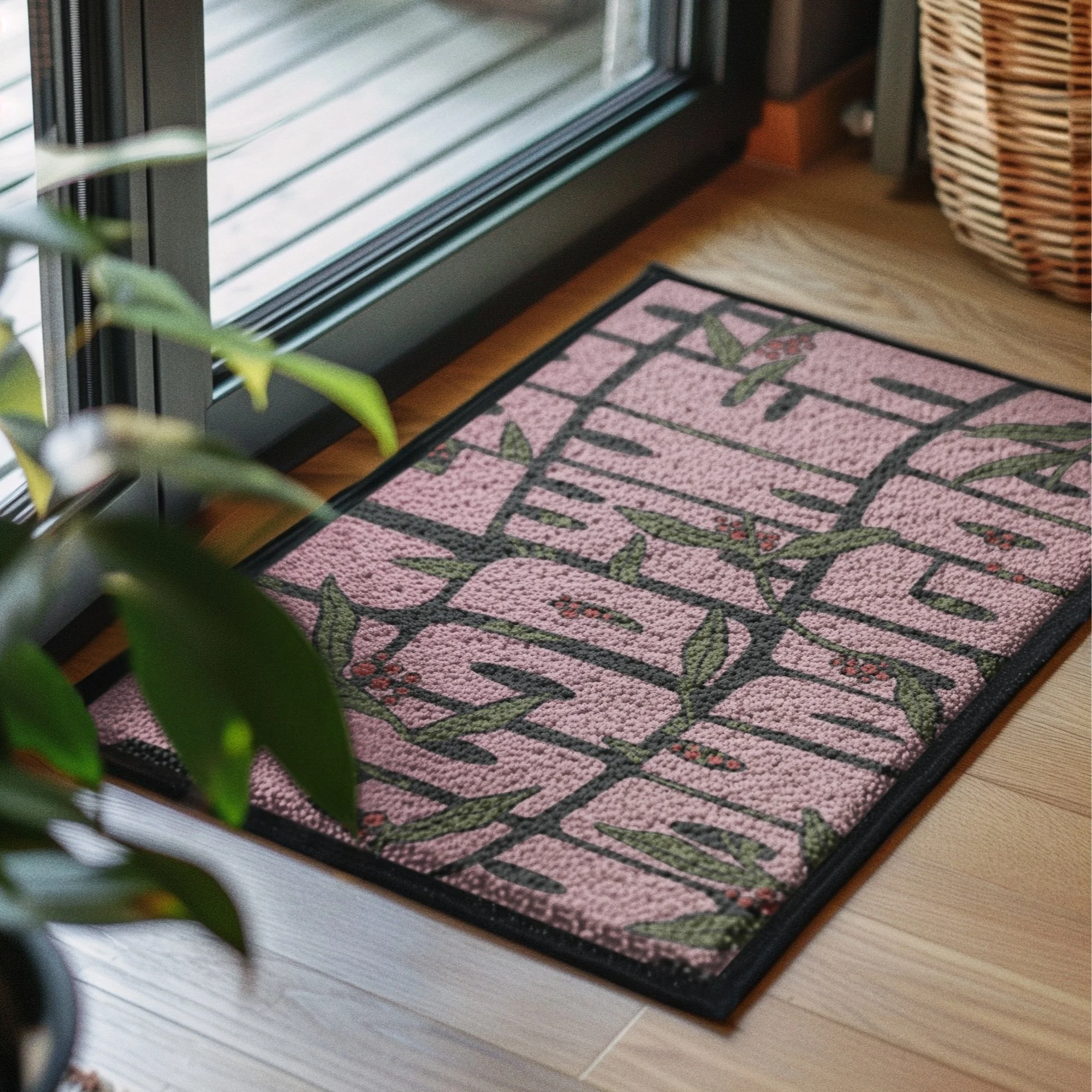 mockup-of-an-ai-generated-doormat-placed-on-a-wooden-floor-near-a-glass-door-m40767.jpg