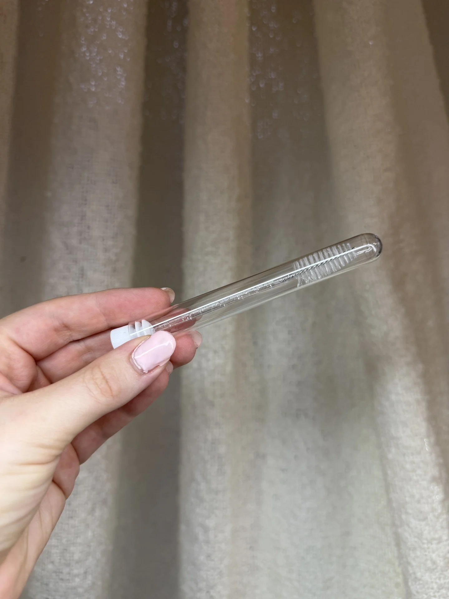 clear spoolie tube