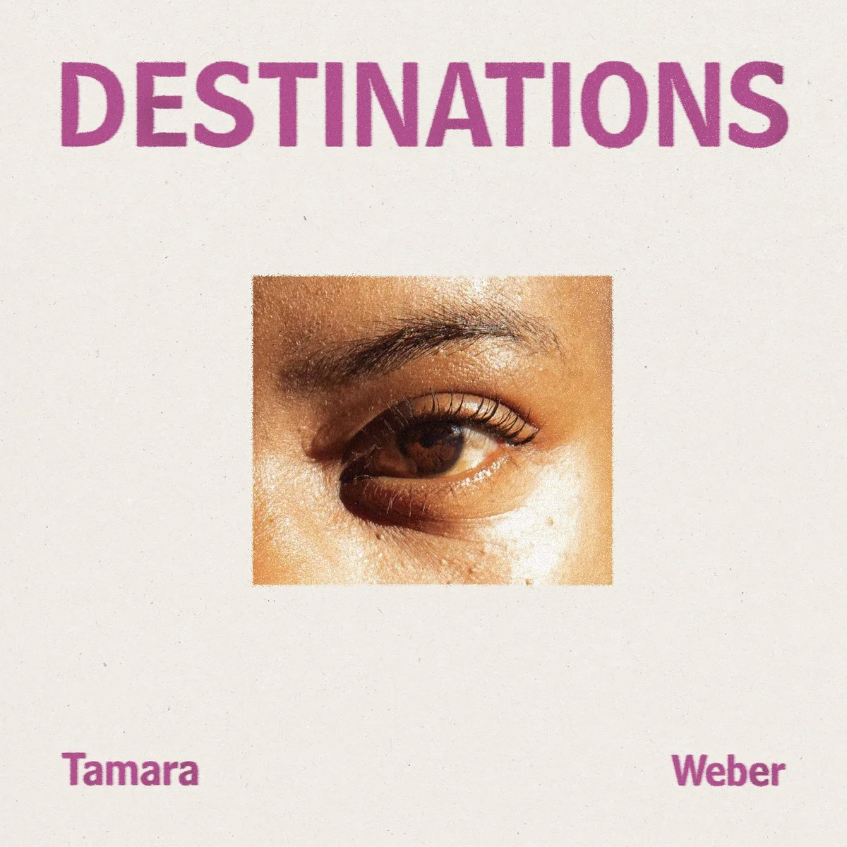 Tamara Weber, album Destinations, artwork