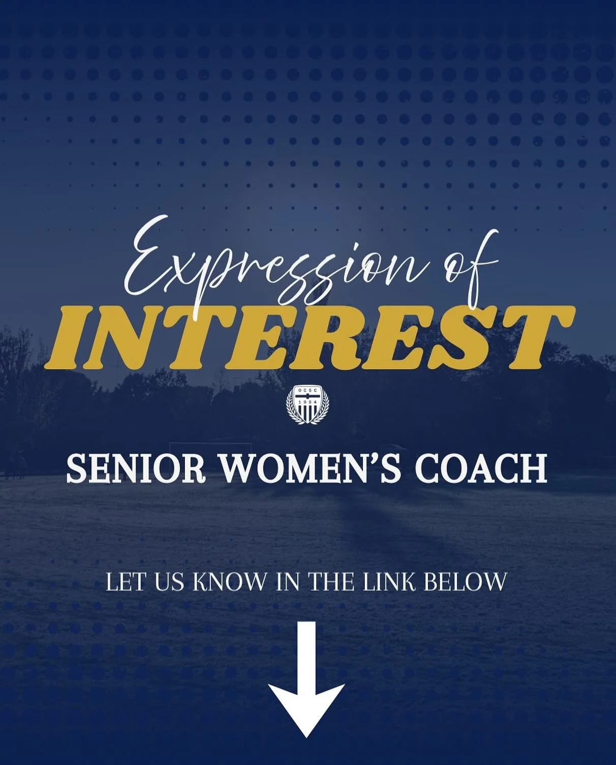 Looking for our Senior Women&rsquo;s coach 🔥

Express your interest in the link in bio!