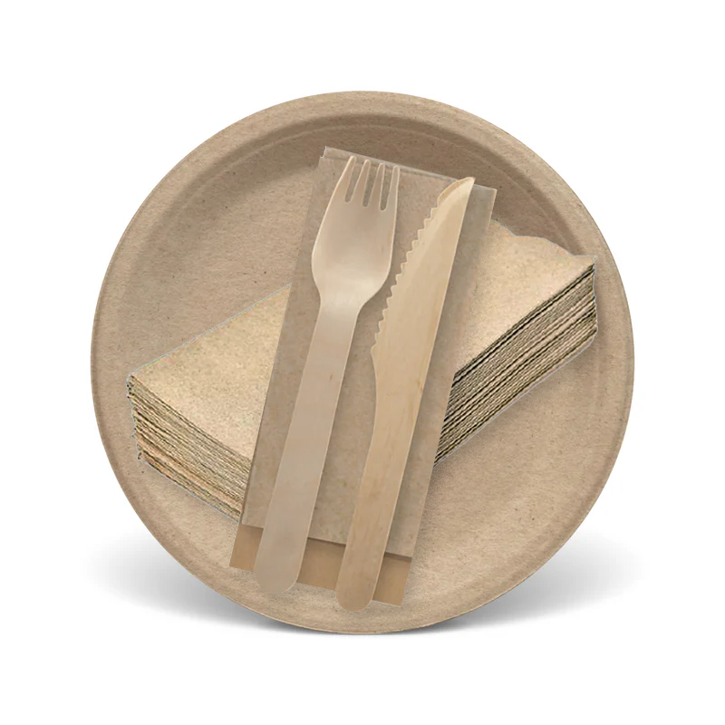 Plates, Napkins & Cutlery (Sets of 1)