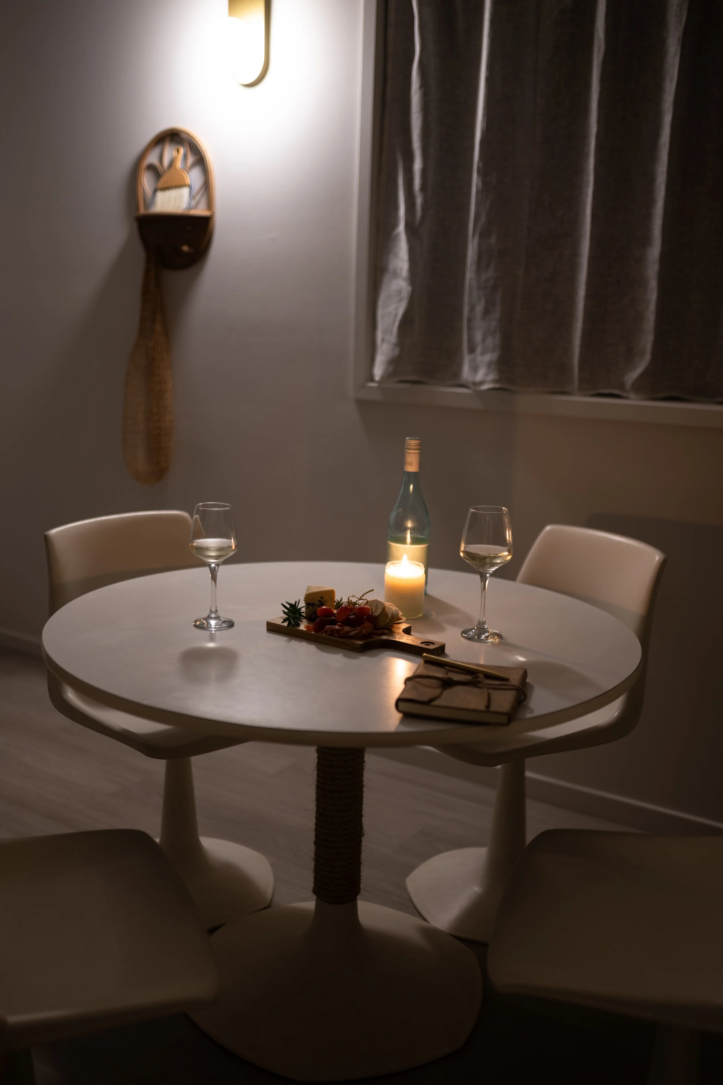 Perfect spot for a romantic dinner.