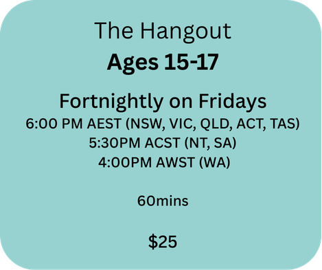 The Hangout - autistic social connection group