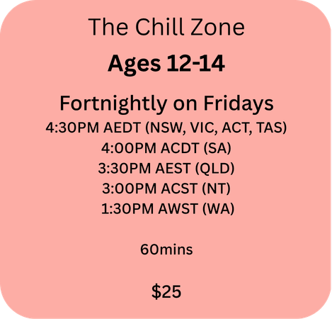 The Chill Zone - autistic social connection group