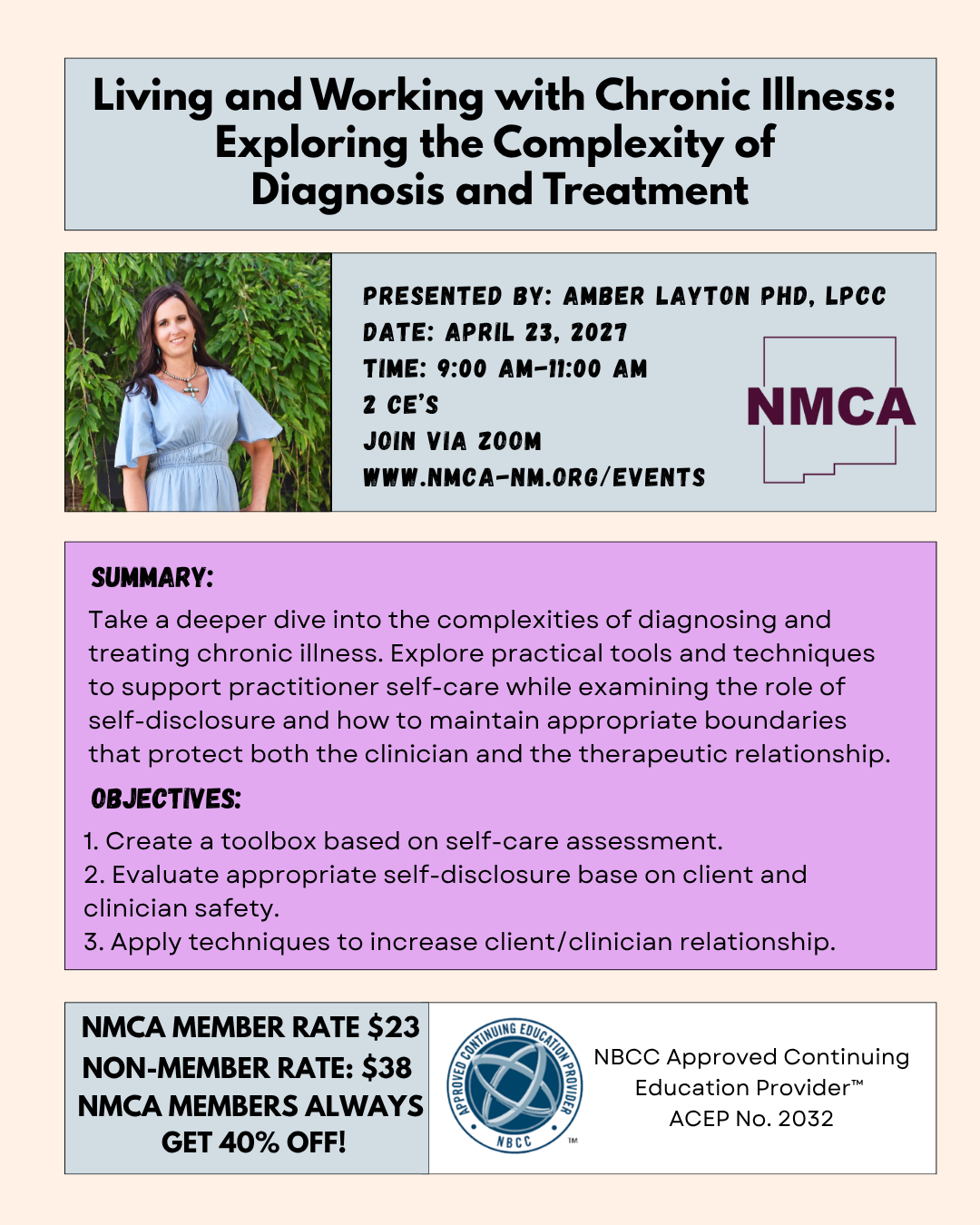 Living and Working with Chronic Illness: Exploring the Complexity of Diagnosis and Treatment 